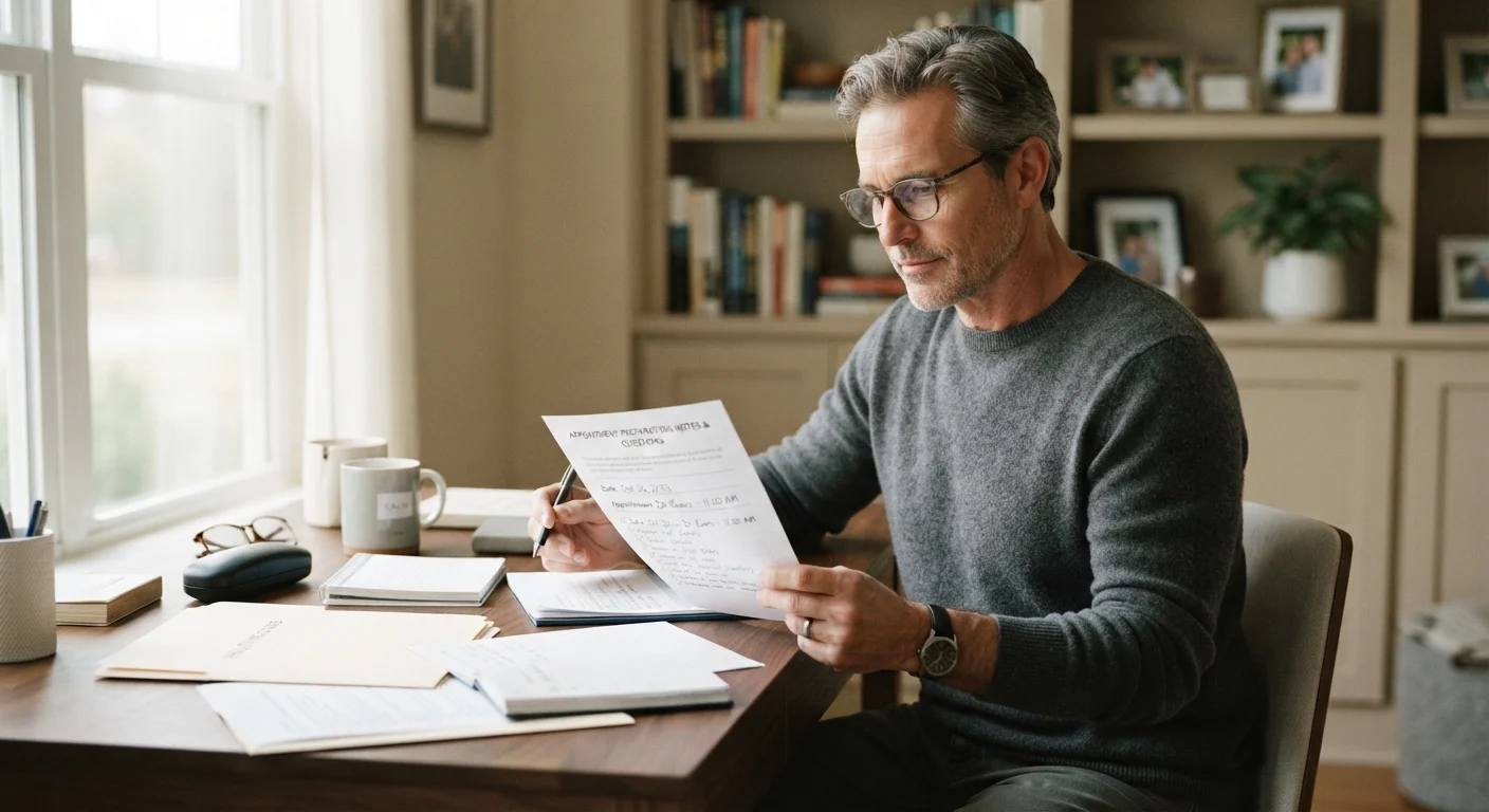Before Your Annual Checkup: A Preparation Checklist for Men