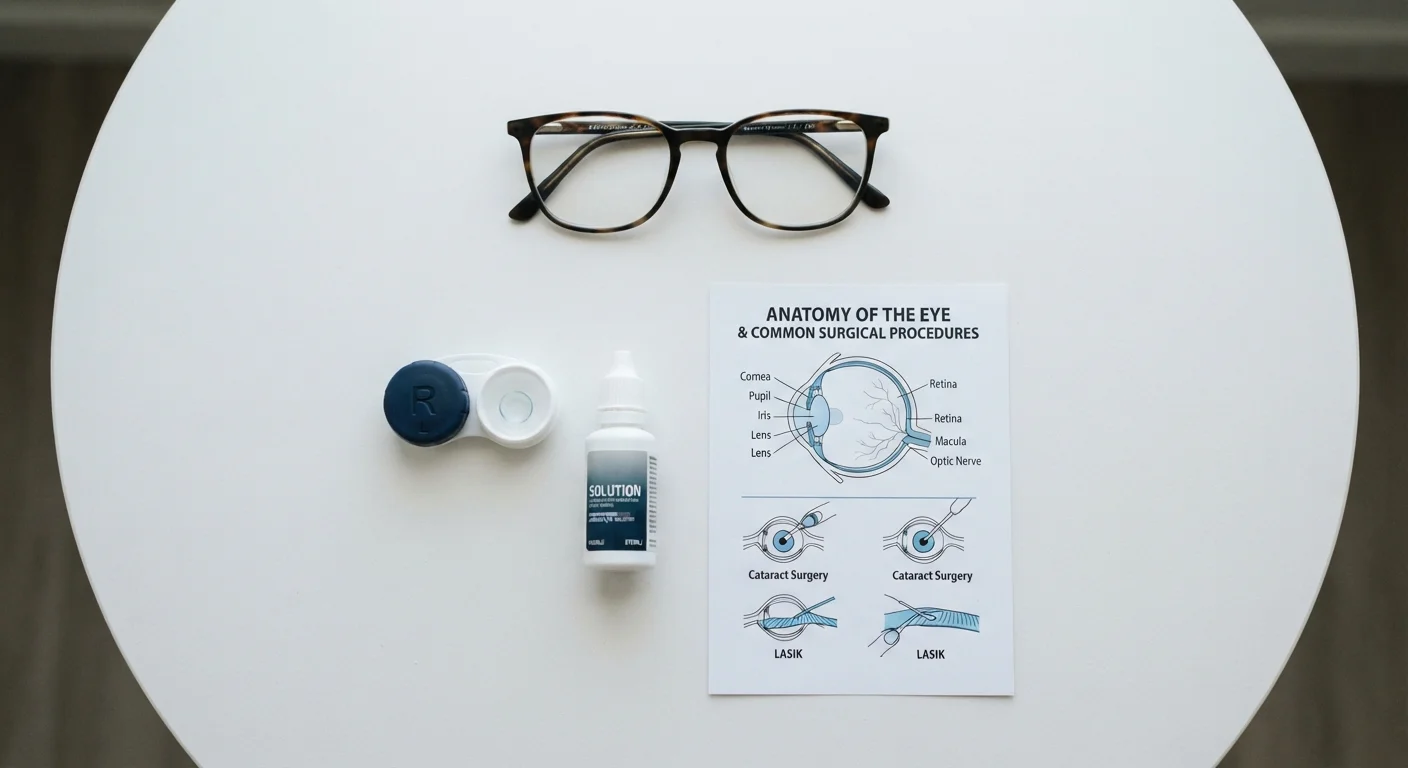 Glasses, Contact Lenses, and Surgery: Navigating Your Vision Correction Choices