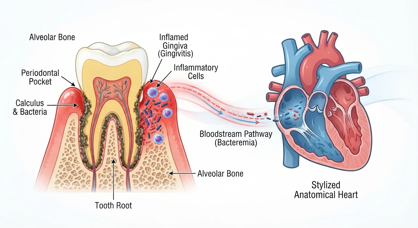 Gum Disease and Heart Disease: What the Research Actually Says