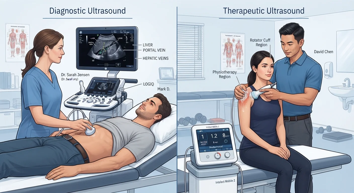 How Ultrasound Therapy Differs From the Scans Used in Diagnostics