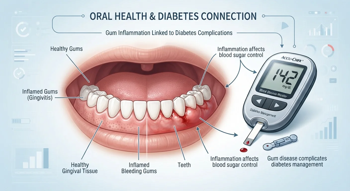 Oral Health and Diabetes: A Two-Way Relationship