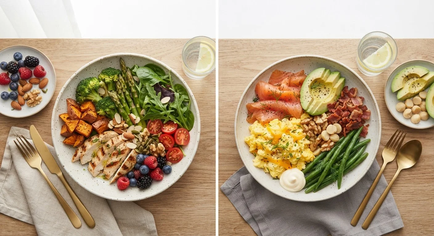 Paleo vs. Keto: Shared Principles and Key Divergences