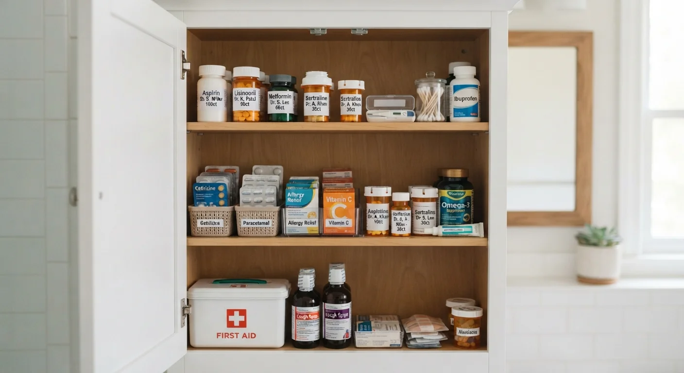 Storing Medicines at Home Safely