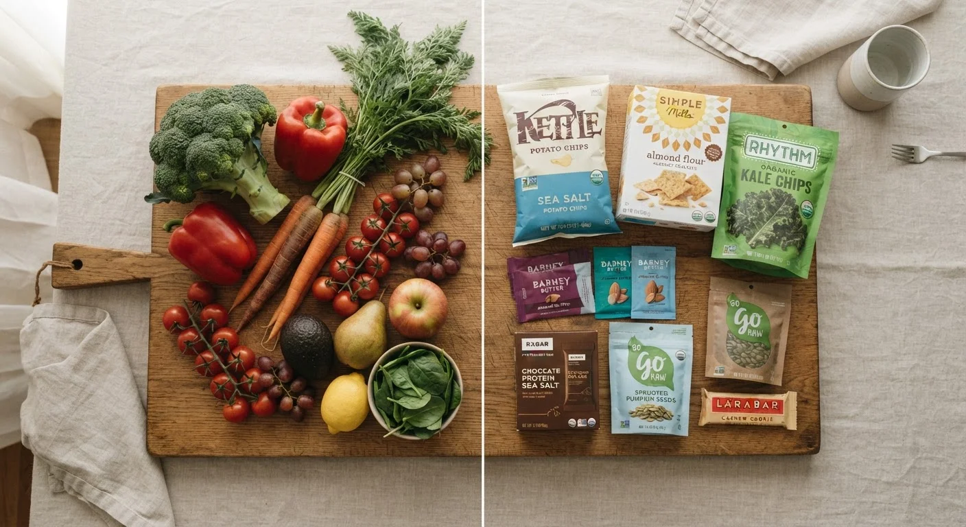 Whole Foods vs Processed Foods: Understanding the Real Difference