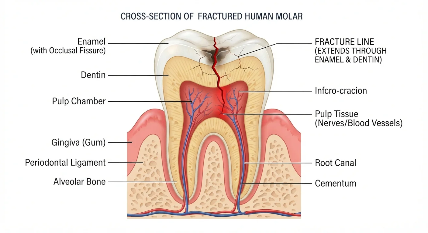 Why Teeth Crack and What Determines How Serious It Is