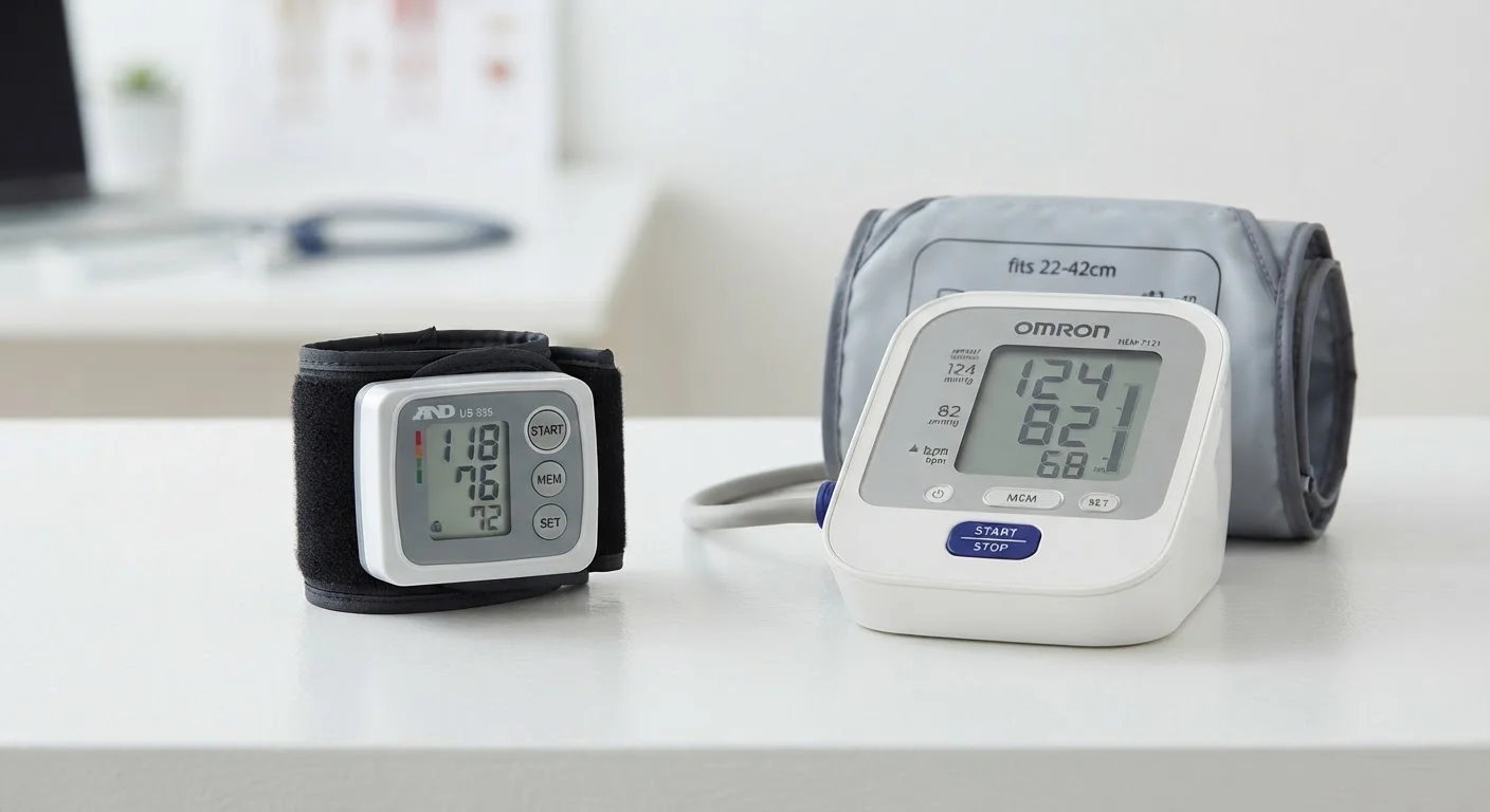 Wrist vs. Upper-Arm Blood Pressure Monitors
